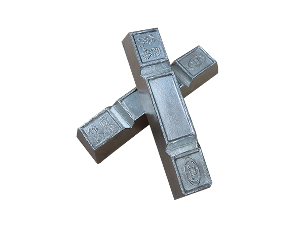 錫秘合金樣件在模具型槽中的澆注